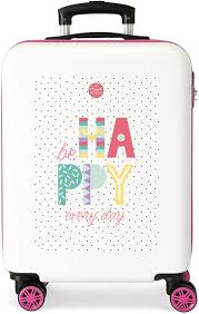 Maleta Rígida Be Happy para Niñas - 55cm Multicolor