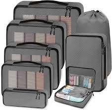 Otauoaea: Set de 8 Bolsas Organizadoras para Maleta
