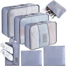 Set de Organizadores Impermeables AiQInu para Equipaje - 7 Piezas