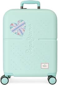 Maleta de Cabina Azul Pepe Jeans Nerea 40x55x20 cm