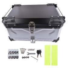 Baúl Moto Hopzty 65L - Aluminio Impermeable