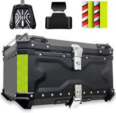 Baúl Moto VOKKA 65L - Aluminio Impermeable