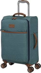 Maleta de Mano Suave Beach Stripes 22" Teal