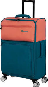 Maleta de Viaje Duo-Tone 27" en Durazno con 8 Ruedas
