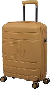 Maleta Eco Tough 21" Rígida y Expandible - Dorado Claro