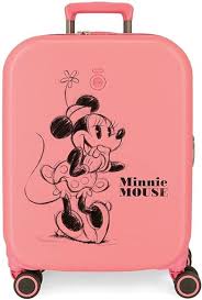 Maleta de Cabina Minnie Rosa 40x55x20 cm - Disney