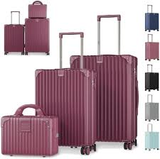 Juego de Maletas Rígidas JUPPLES 3 Pcs - Cabina Incluida