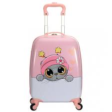 Maleta Infantil Rosa Madisson - 48 cm