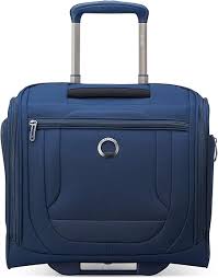 Maleta Delsey Helium DLX 16'' Azul Marino - Ideal para Debajo del Asiento