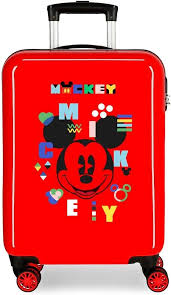 Maleta de Cabina Mickey Multicolor 38x55x20