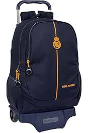 Mochila Escolar Safta Real Madrid 24/25 con Carro