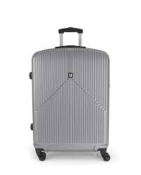 Maleta GABOL L Plata Unisex - Elegancia Plateada