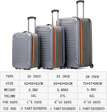 Maleta Plegable BKEKM de 28'' - Ideal para Viajes