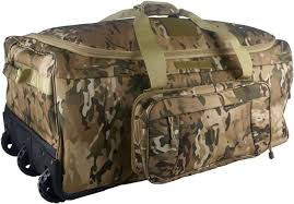 Maleta Militar Táctica Camo 32" con Ruedas de Gran Capacidad