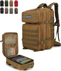 Mochila Táctica Doshwin 40L Camuflaje Molle