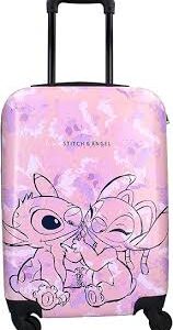 Maleta Rígida Stitch y Angel para Niños