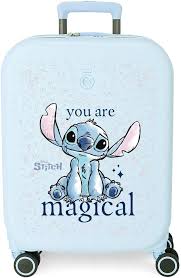Maleta Azul Disney Stitch: ¡Eres Mágico!
