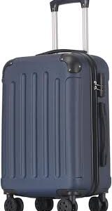 Maleta Trolley Cabina 20” con Cerradura y 4 Ruedas