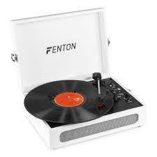 Tocadiscos Vintage Fenton RP118f - Maleta 3 Velocidades