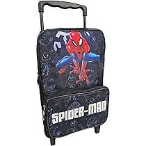Mochila con Ruedas de Spiderman para Niños 37cm