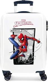 Maleta Rígida Spiderman 55cm para Niños - Azul