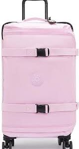 Maleta Kipling Spontaneous M Rosa con Ruedas