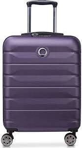 Maleta Cabina DELSEY AIR ARMOUR Slim 55cm Púrpura Oscuro