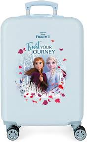Maleta de Cabina Azul Disney Frozen: Confía en tu Aventura