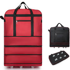 Maleta Plegable XHDM con Ruedas - Ideal para Viajes