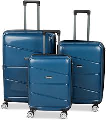 Set de Maletas Rígidas Extensibles PLATINIUM - Azul