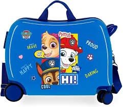 Maleta Infantil Paw Patrol Azul 50x39x20