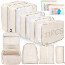 WECUTE: 11 Piezas de Bolsas Organizadoras para Maleta